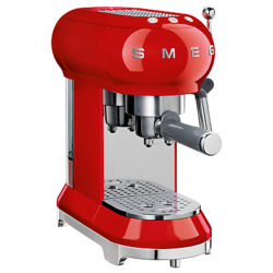 Smeg ECF01 Coffee Machine Red